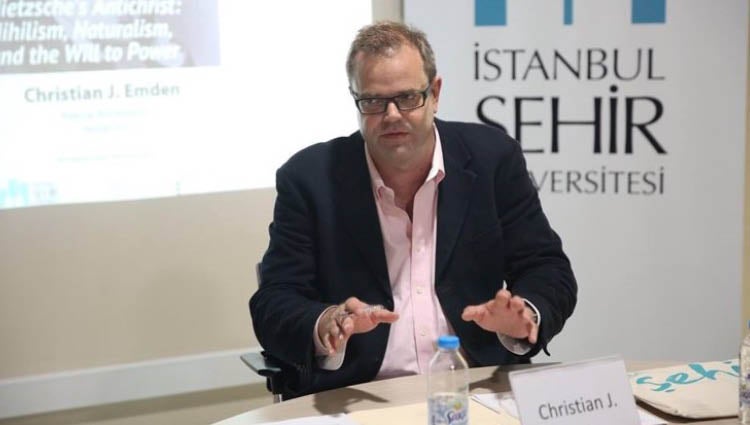 Christian J. Emden Visits Istanbul Sehir University in Turkey