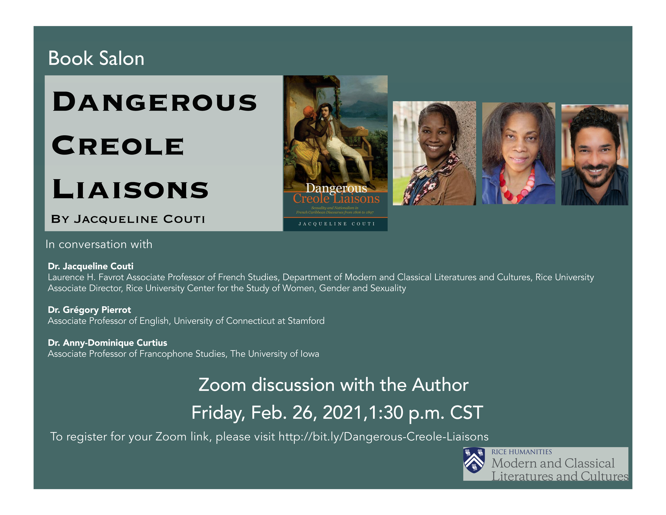 Book Salon - Dangerous Creole Liaisons