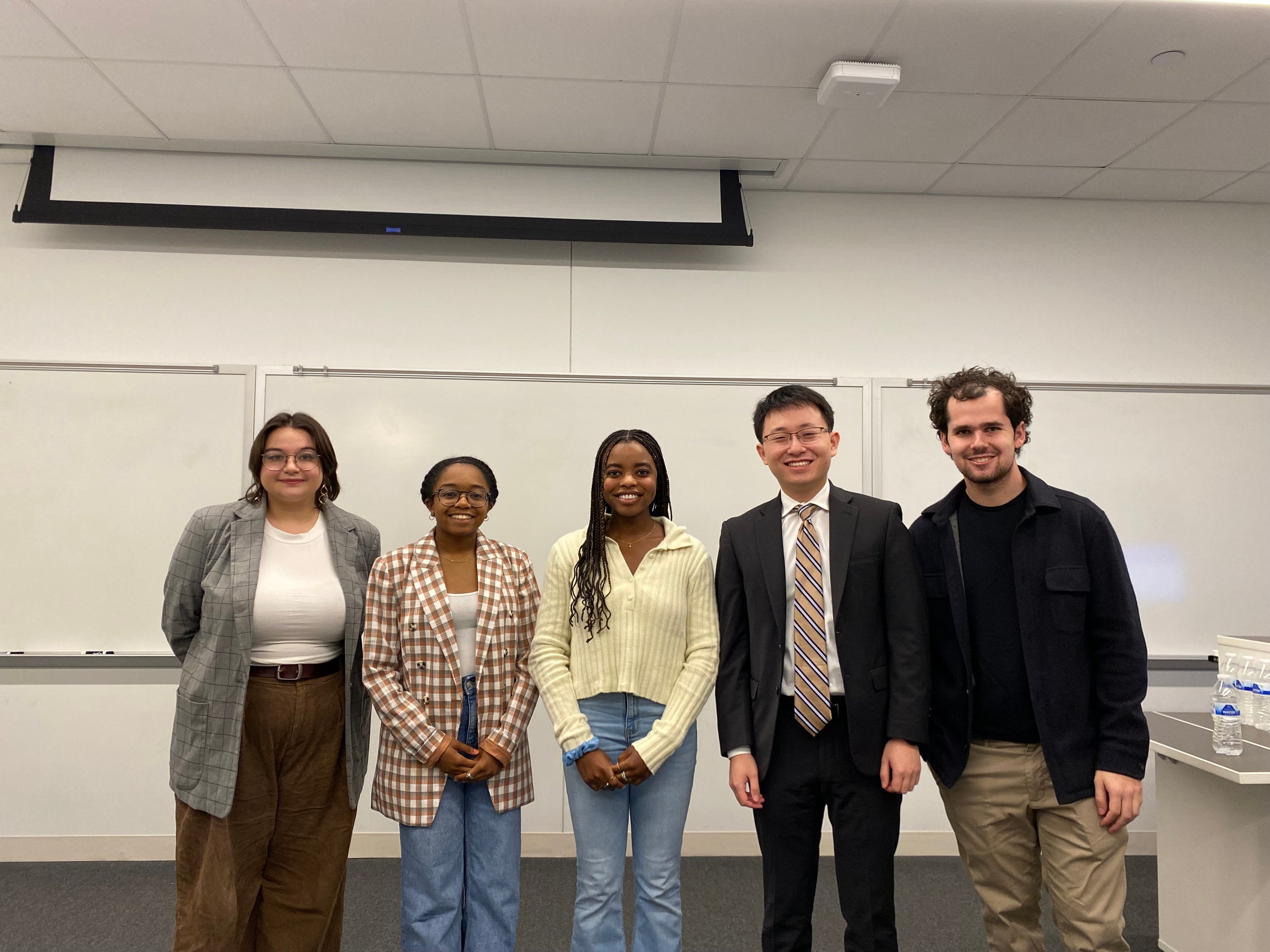 Undergraduate presenters for MCLC's Student Research Symposium 