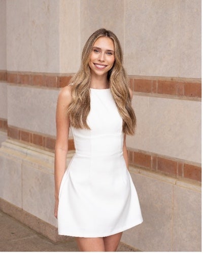 Sophia Brandon, ‘25 Triple-majored in ‘French Studies’, ‘History’, and ‘Psychology’ Minored in ‘Politics, Law, and Social Thought’
